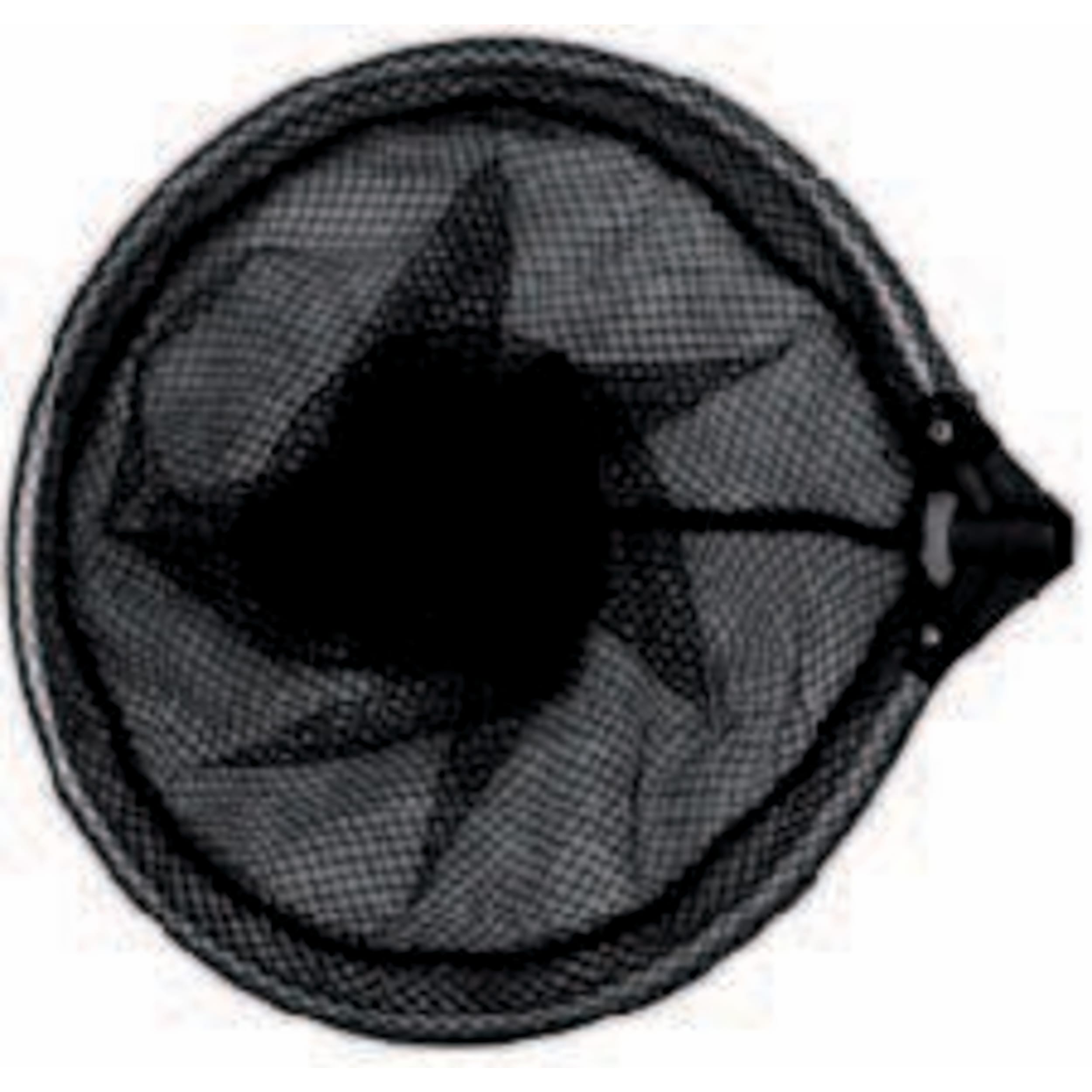 Landing net Ø35 cm coarse -mesh black Clothing, Hat