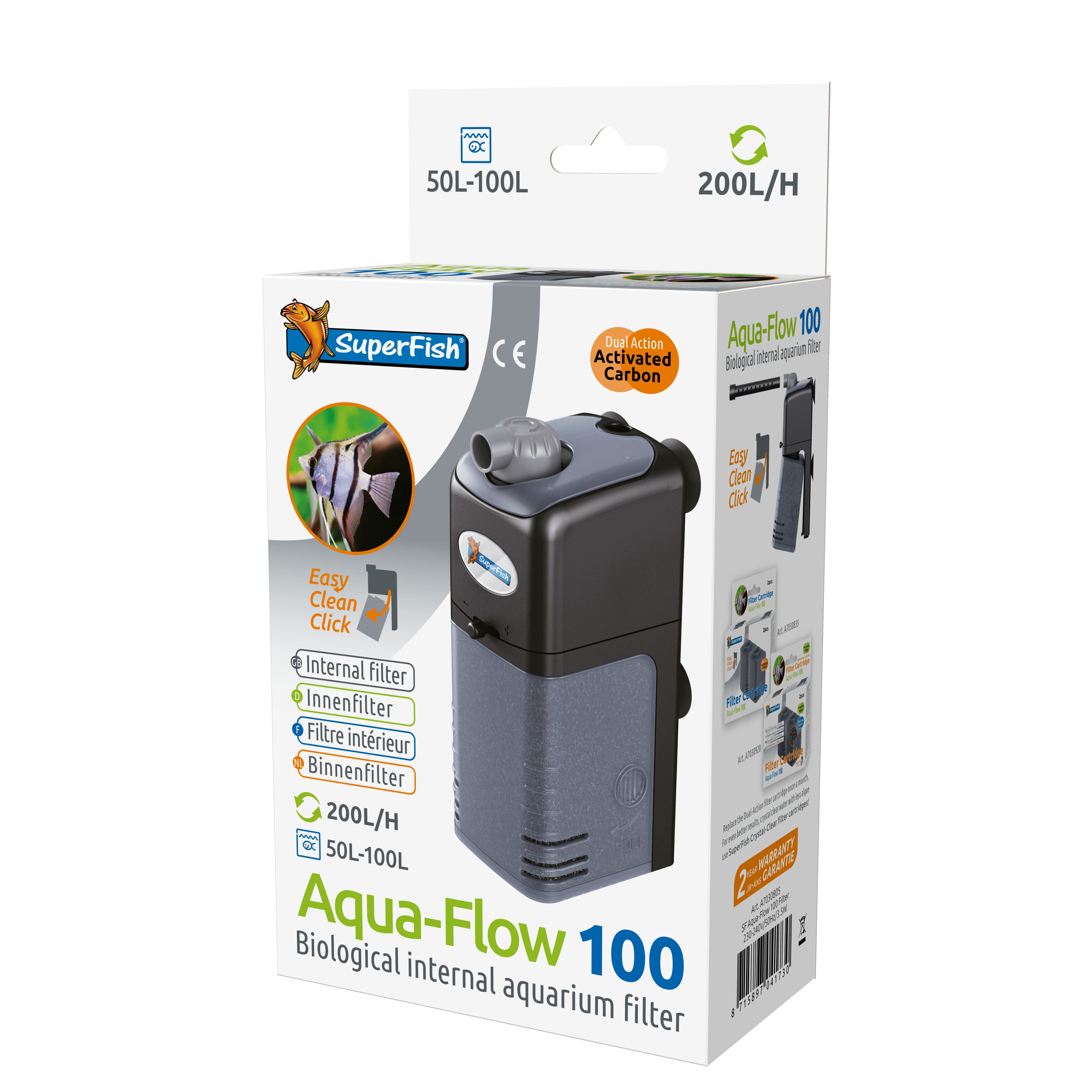 Aquaflow 100 filter 200 l/h Adapter, Electronics, Computer Hardware, Hardware