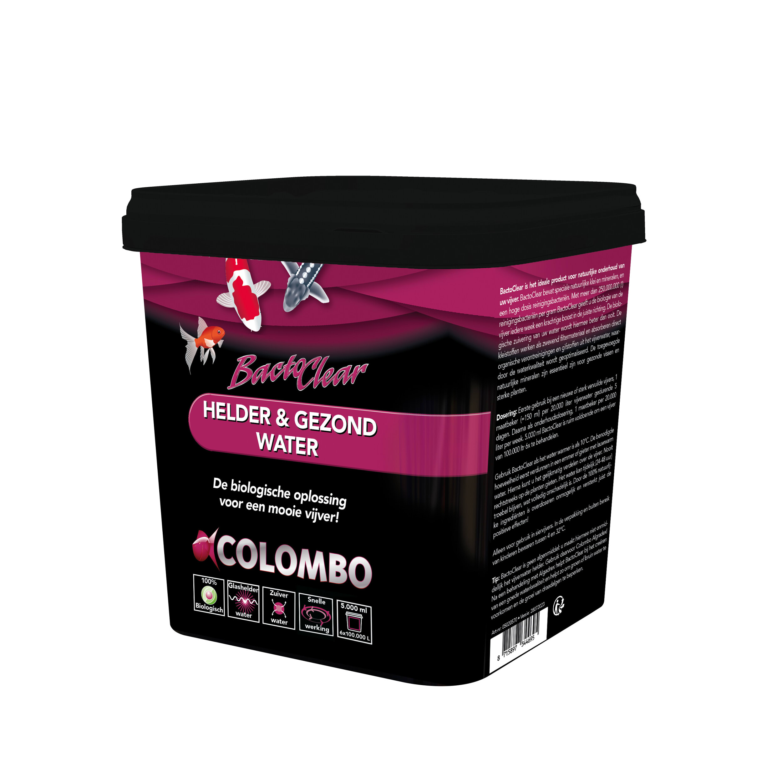 Bactoclear 5000ml/100,000L NL+F Dessert, Food, Yogurt