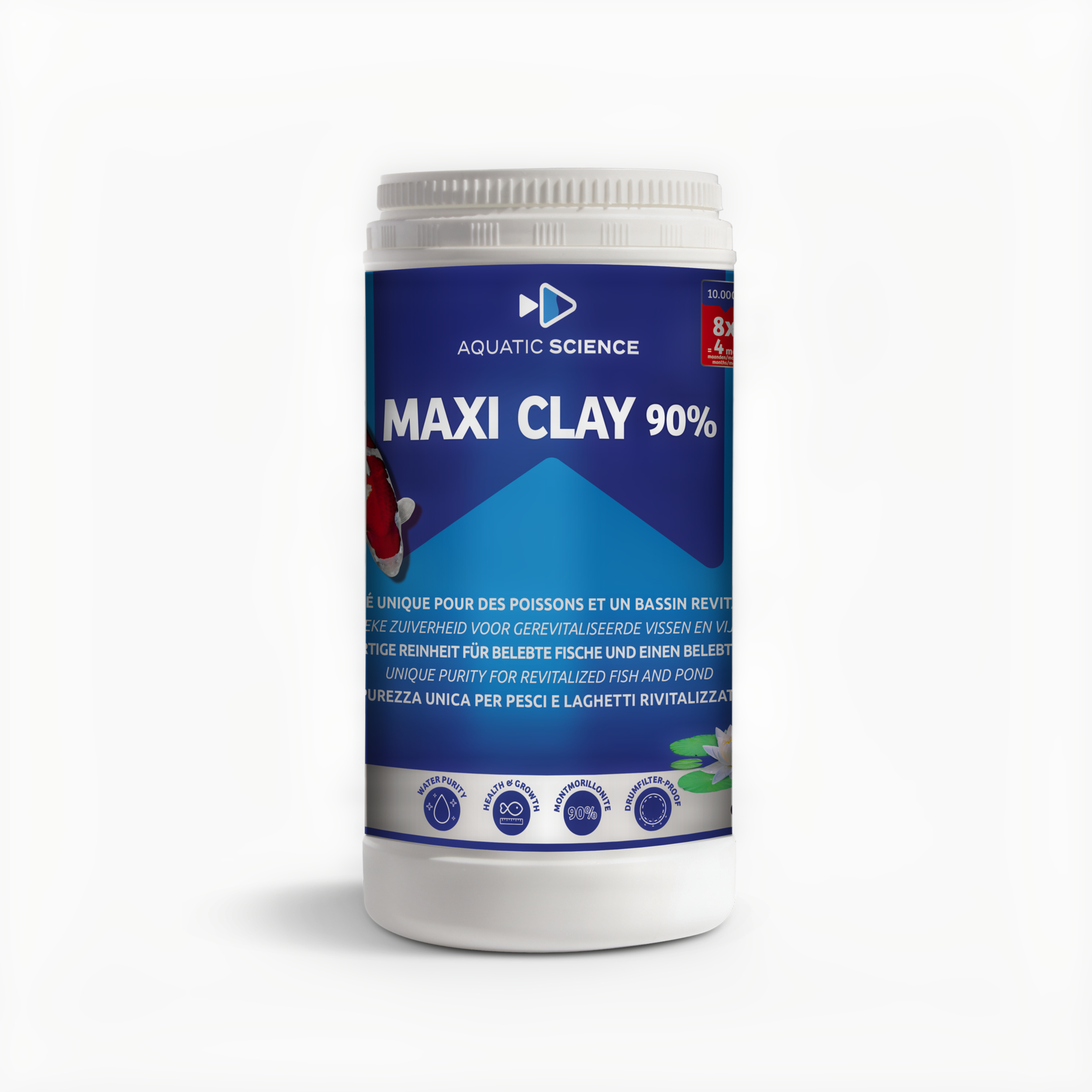 Maxi-Clay 1 Kg Can, Tin