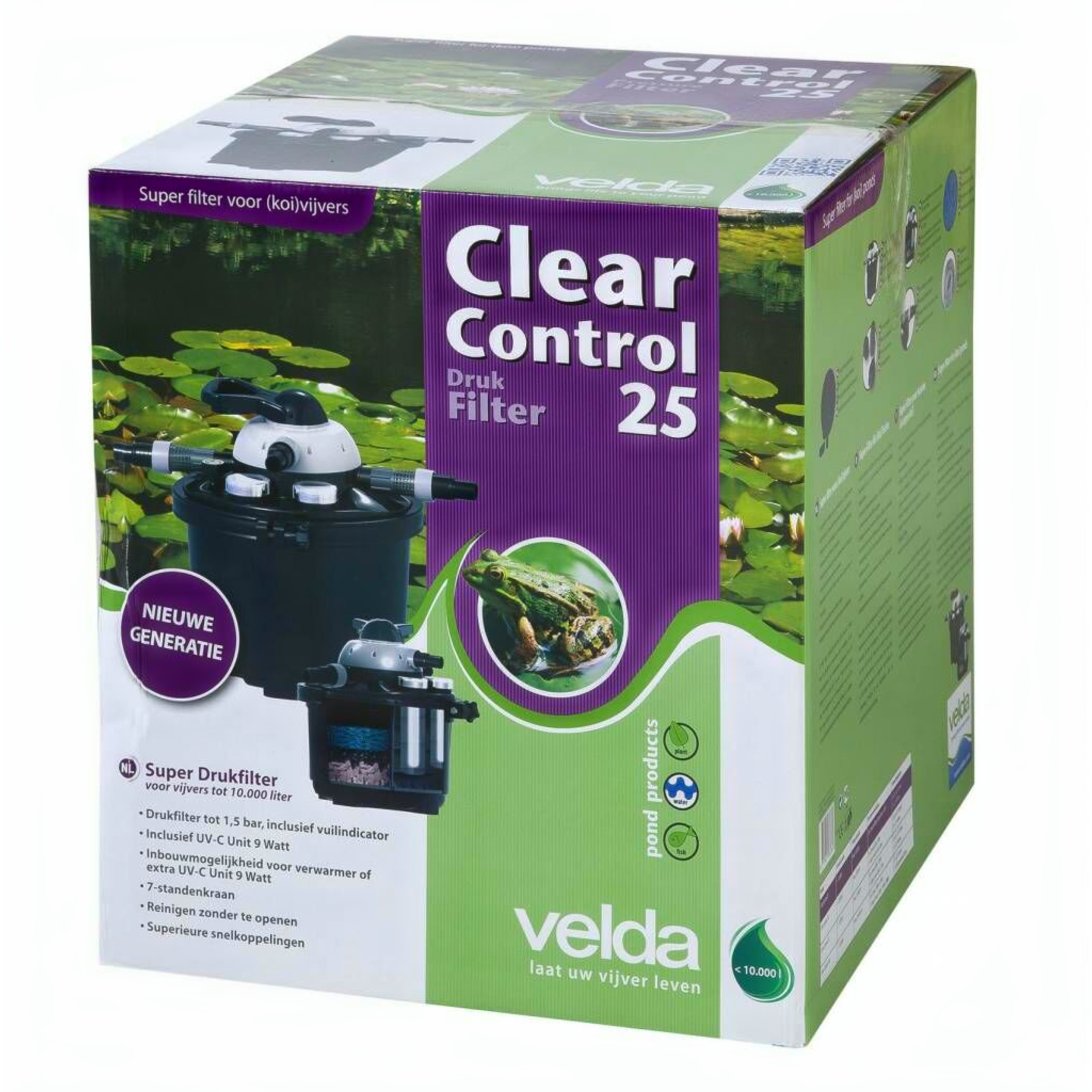 Clear Control 25 + UV-C 9 Watt Herbal, Herbs, Plant