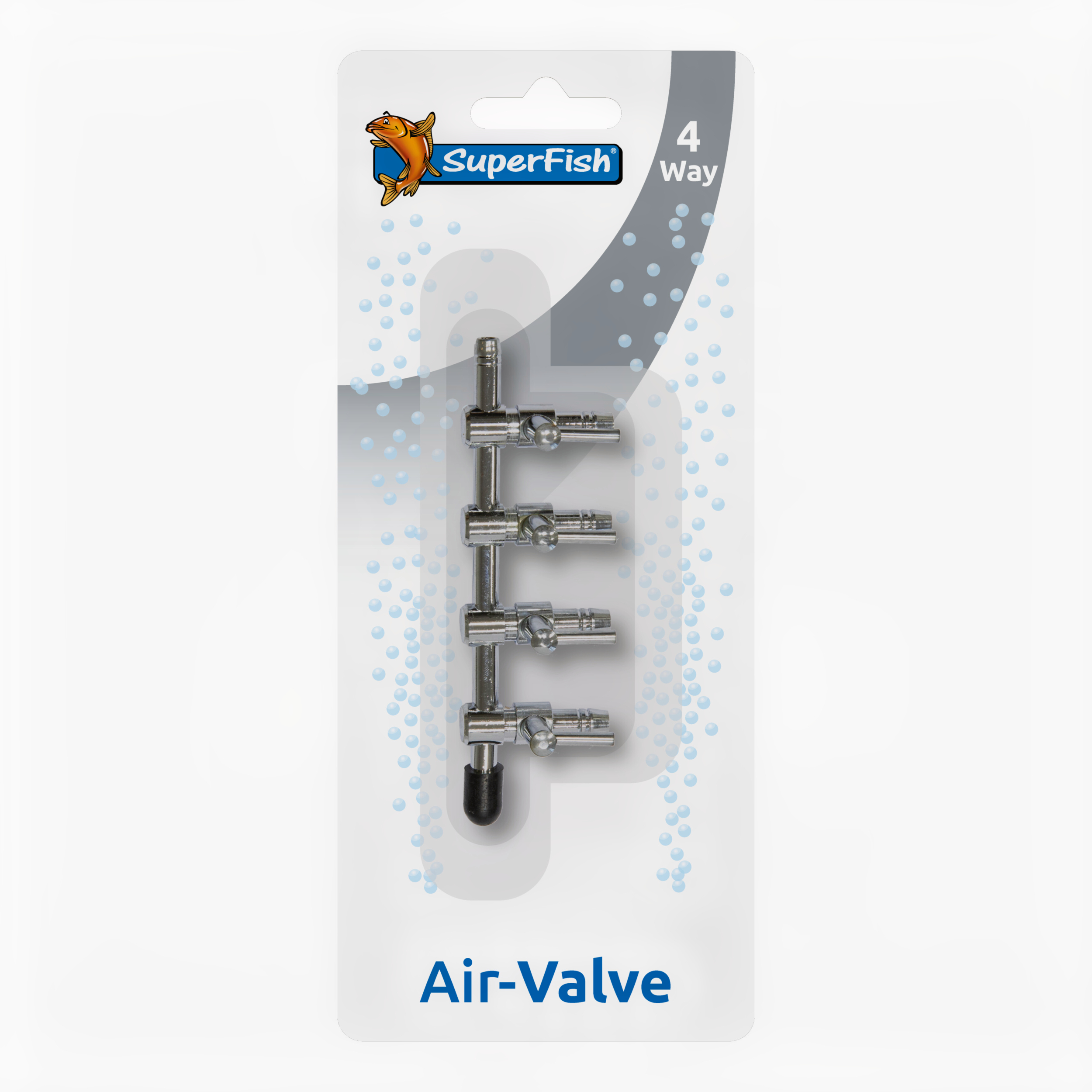 Stainless steel air tap 4 away blister