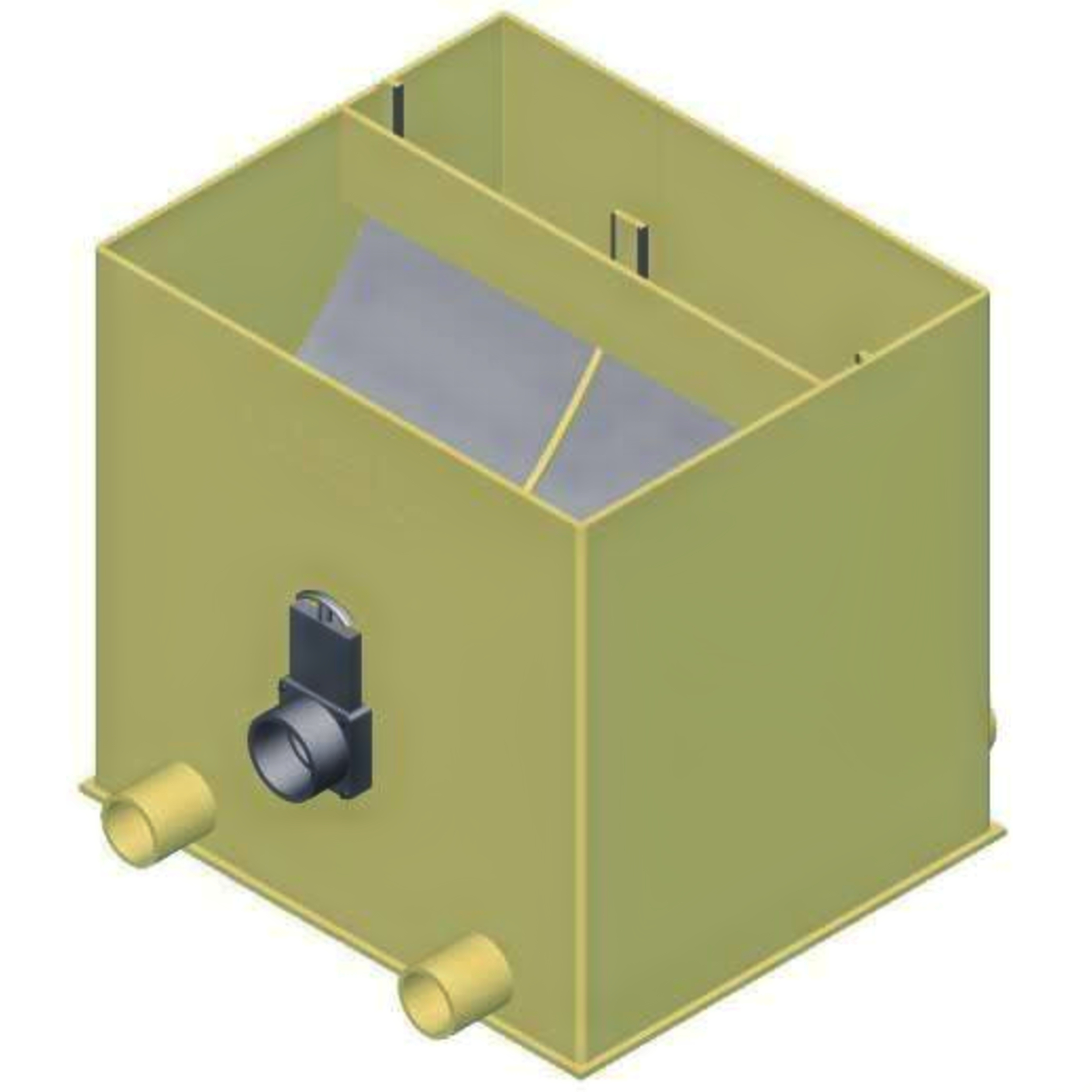 Prime Ultrasieve Extra Wide (3 inputs) Gravity Sieve Bend Filter Drawer, Furniture, Box, Mailbox