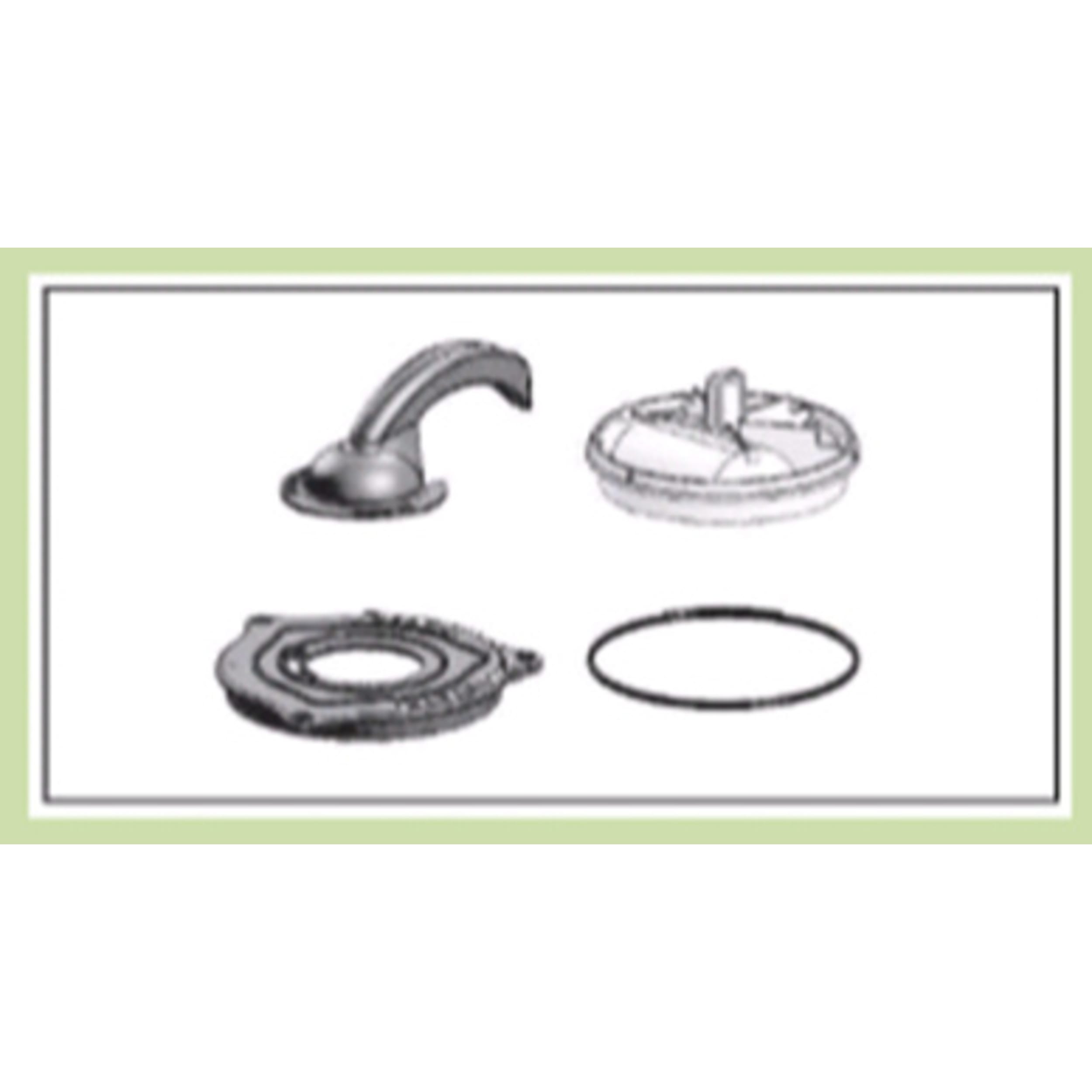 Handle green reset 60/100ltr Indoors, Bathroom, Room