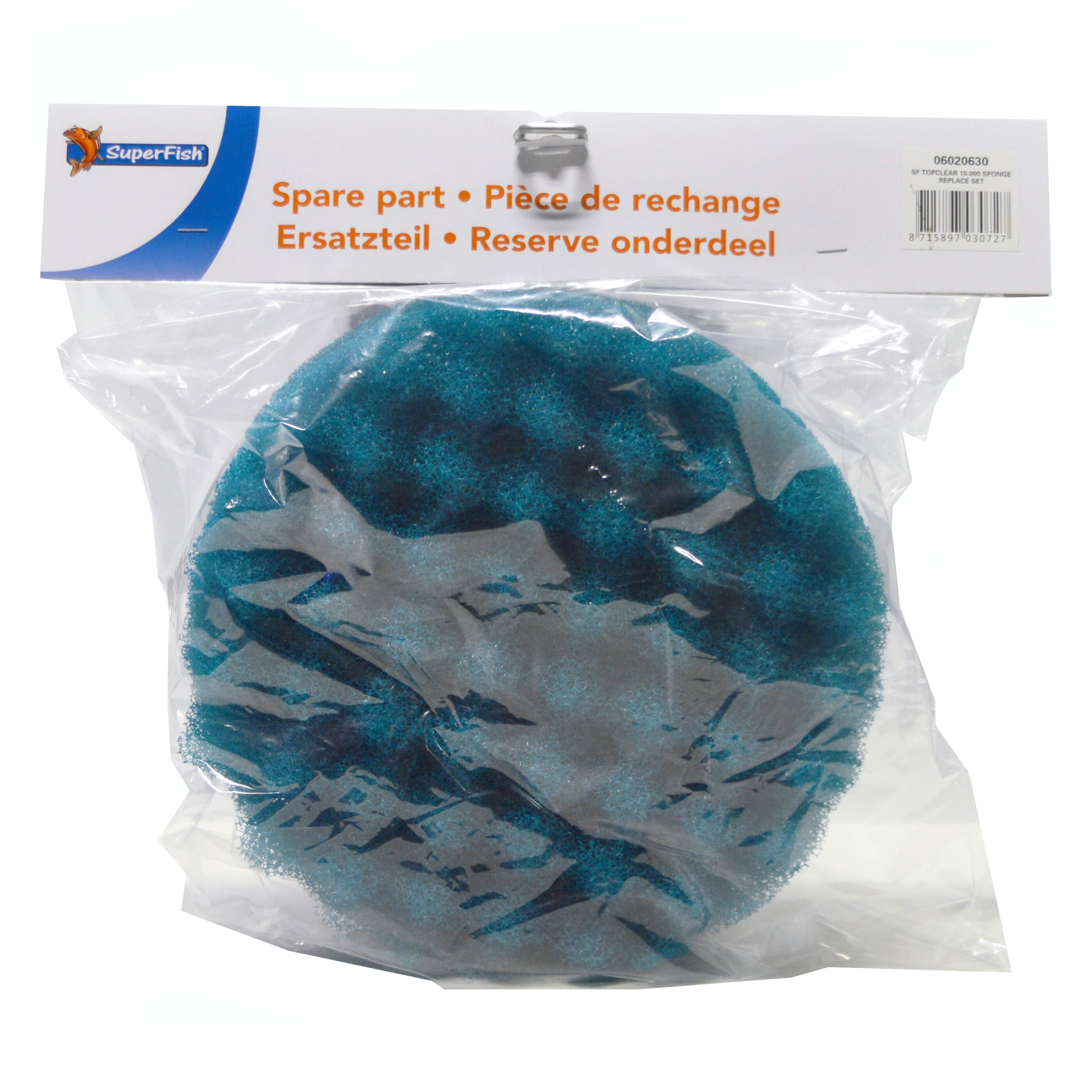 Topclear 10/15/18,000 Foam Sponge, Diaper