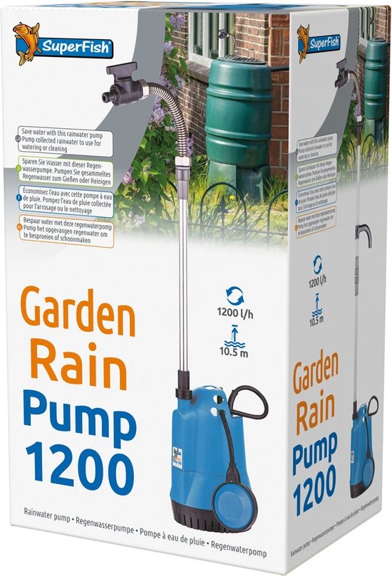 Garden Rain Pump 1200