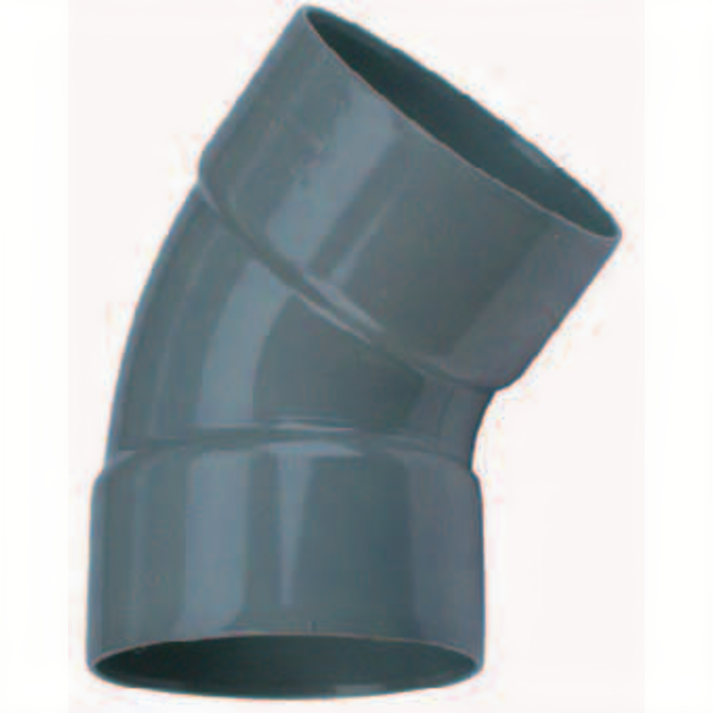 PVC Bend 45° 2 x sleeve 160mm
