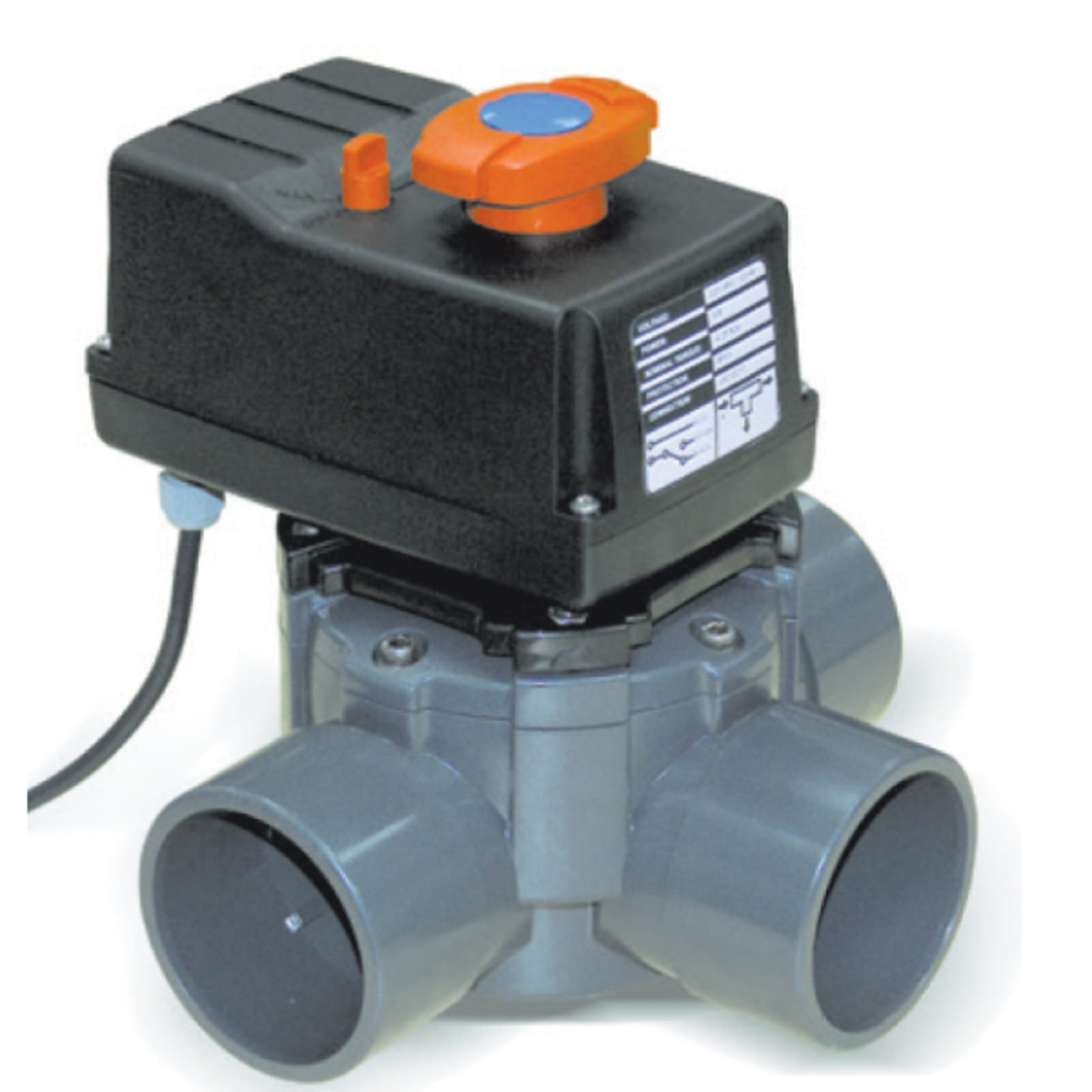 Xclear automatic 3-way valve 63mm 24VAC Machine