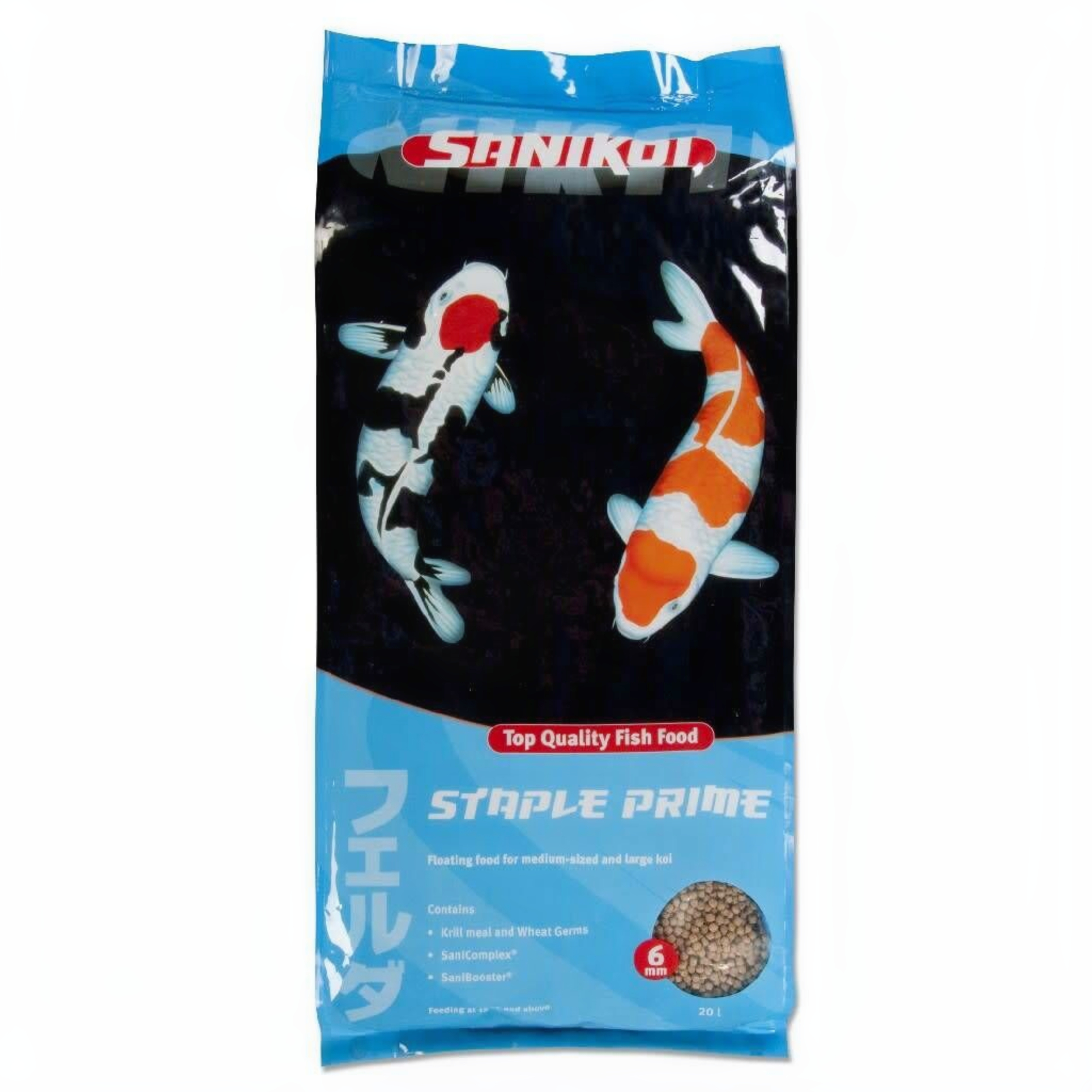 Staple Prime 6mm (20 liters) Animal, Sea Life, Fish, Carp, Koi