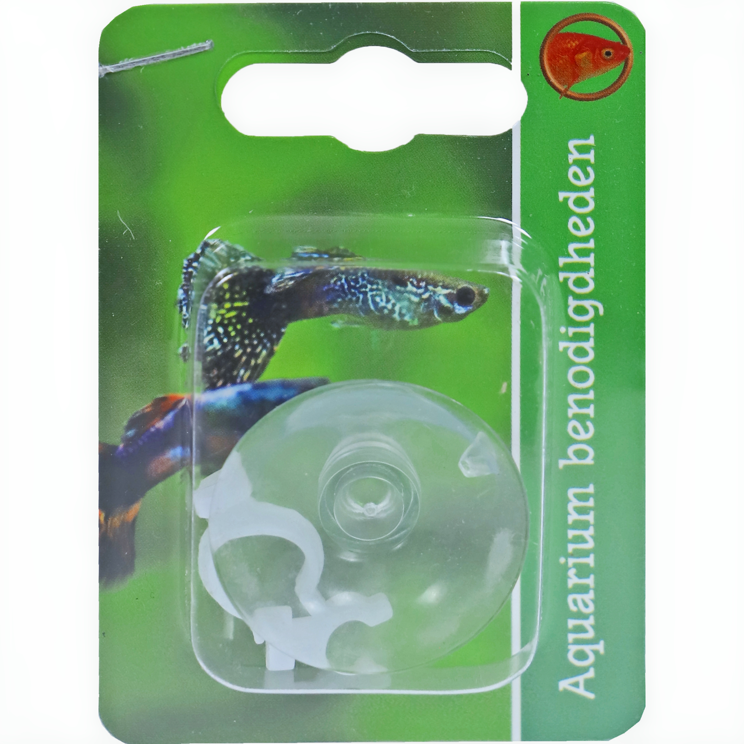 Suction Cup +2X Clamp (4/6+9/12MM) On Blister