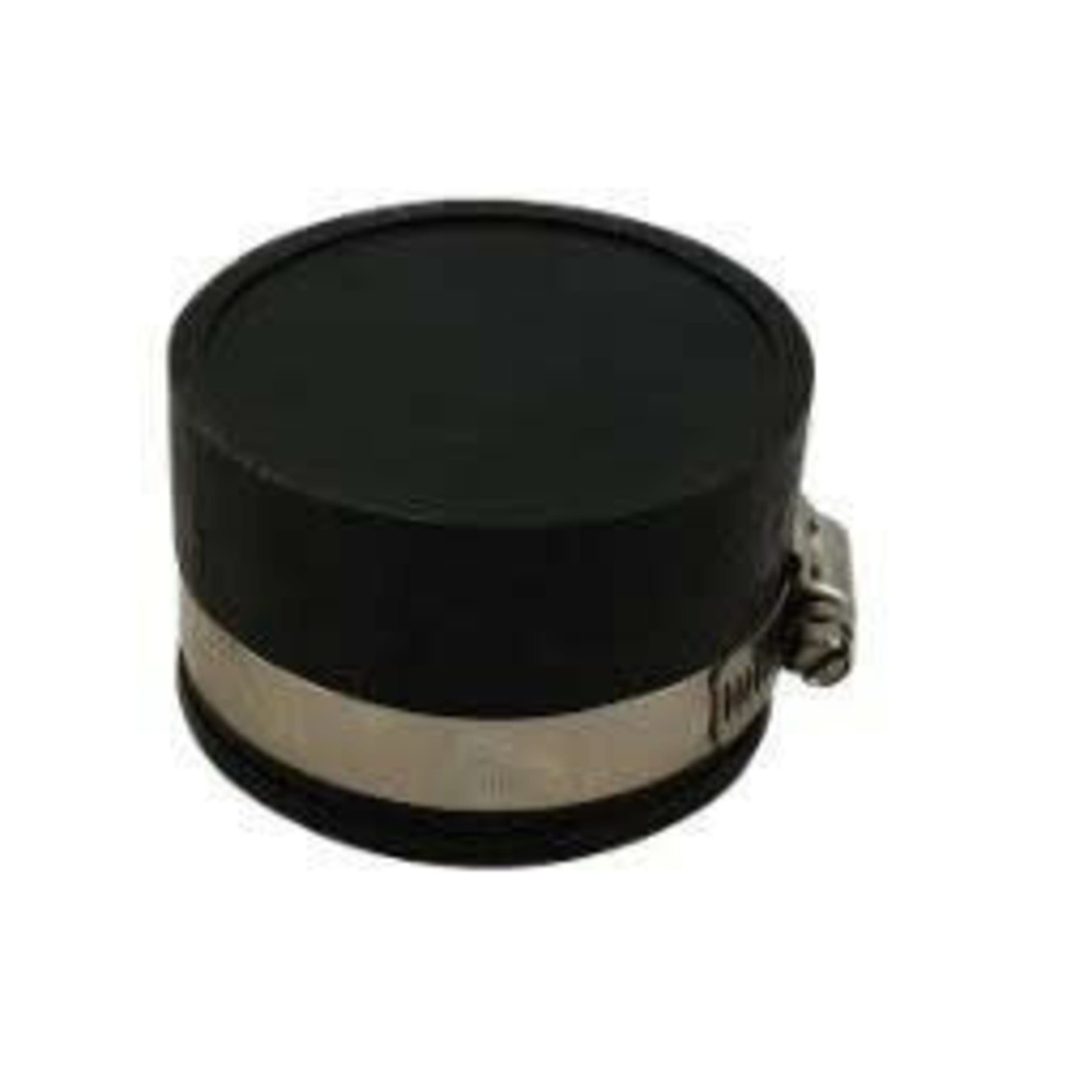 Flexible rubber end cap 75mm