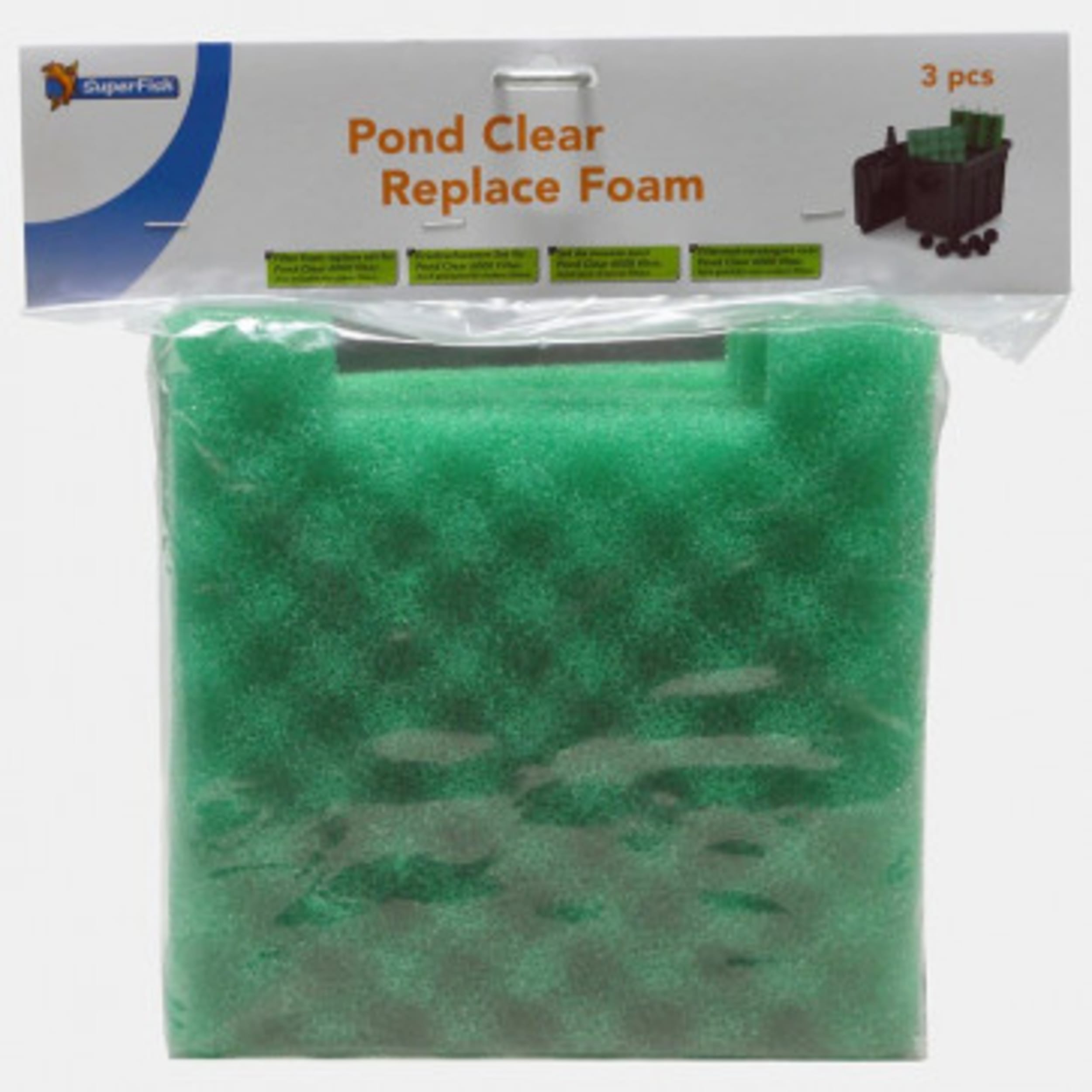 PondClear 3000 foam 3 pcs Sponge, Foam