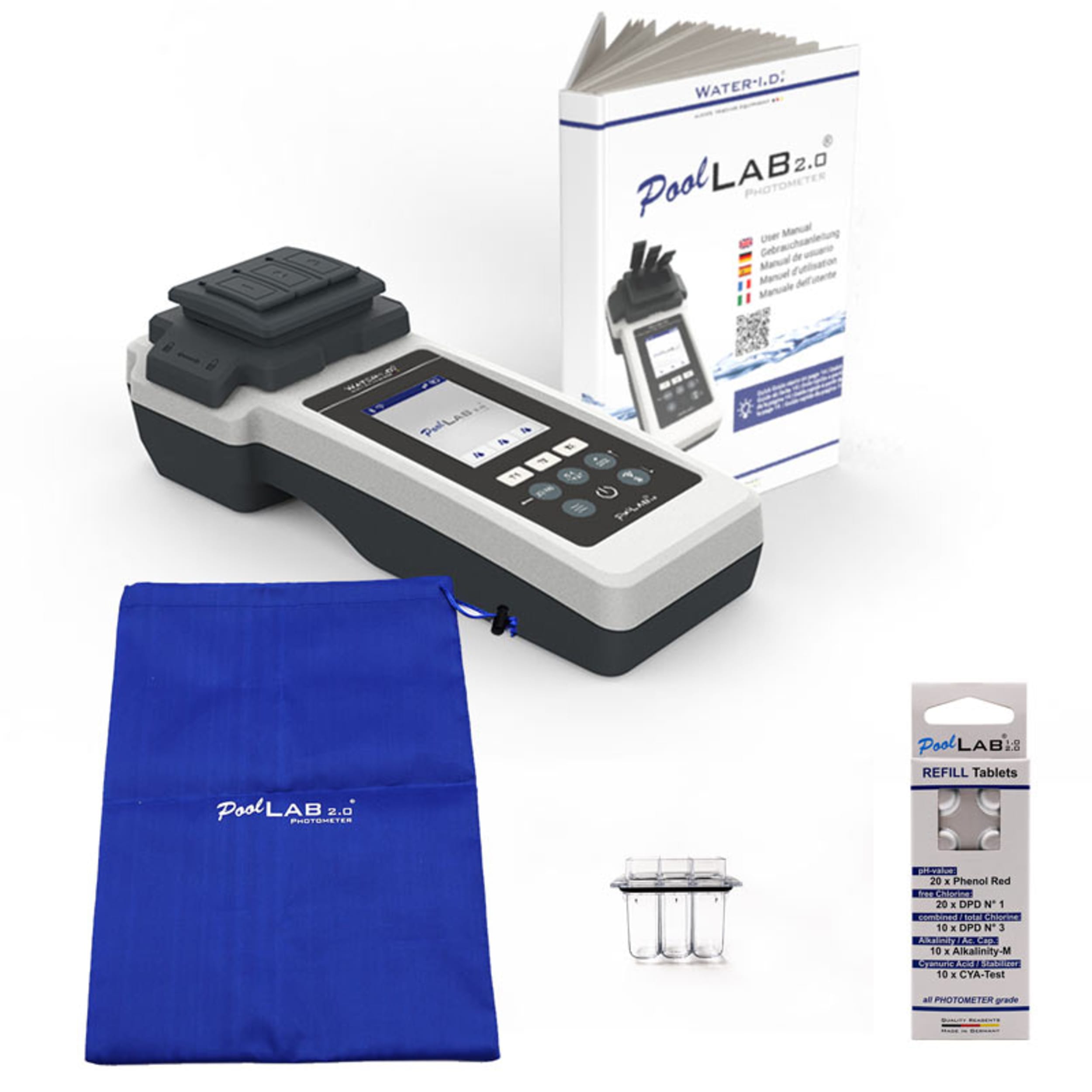 Digital Water Tester Pro 2.0 - Pond, Pool or Spa - Starter Kit Computer Hardware, Electronics, Hardware