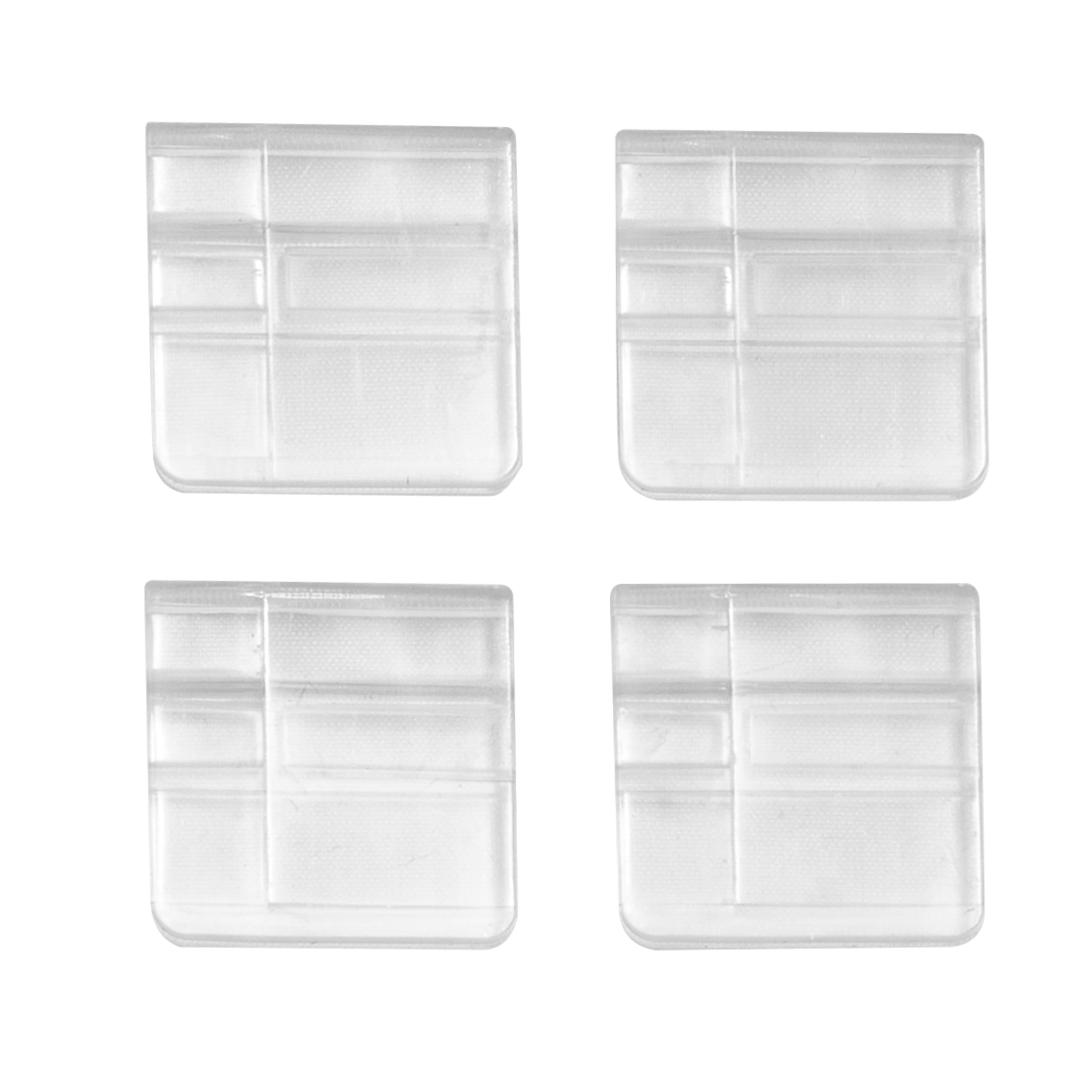 Qubiq 30 Deck Window Clips 4 Piece Plastic, Ice