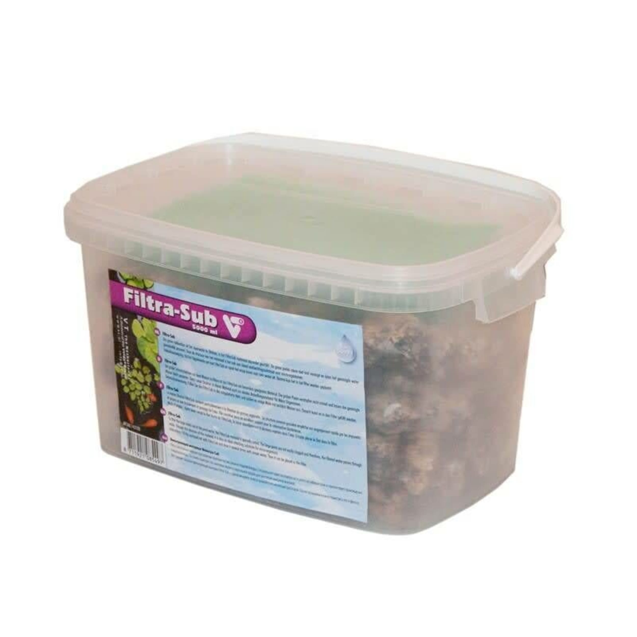 Pond substrate filter material for ponds 5000 ml Food, Lunch, Meal, Box
