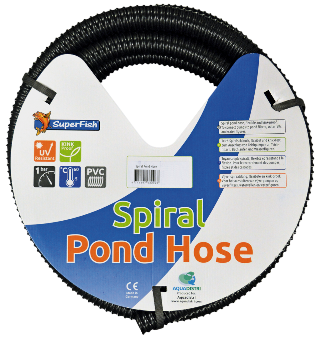 Black spiral hose 20 mm 10m