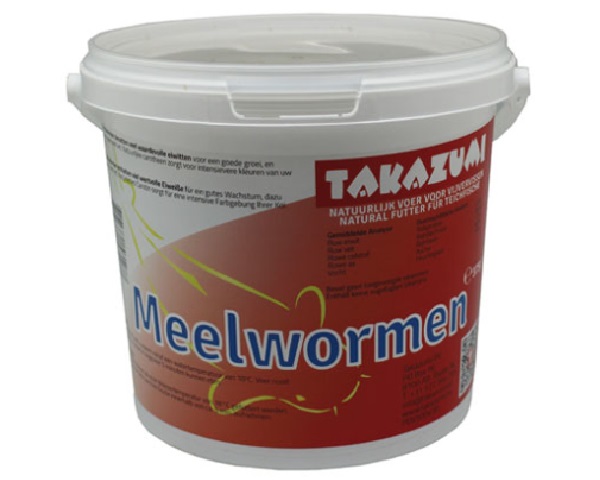 Takazumi Mealworms 375gr/2,7liter
