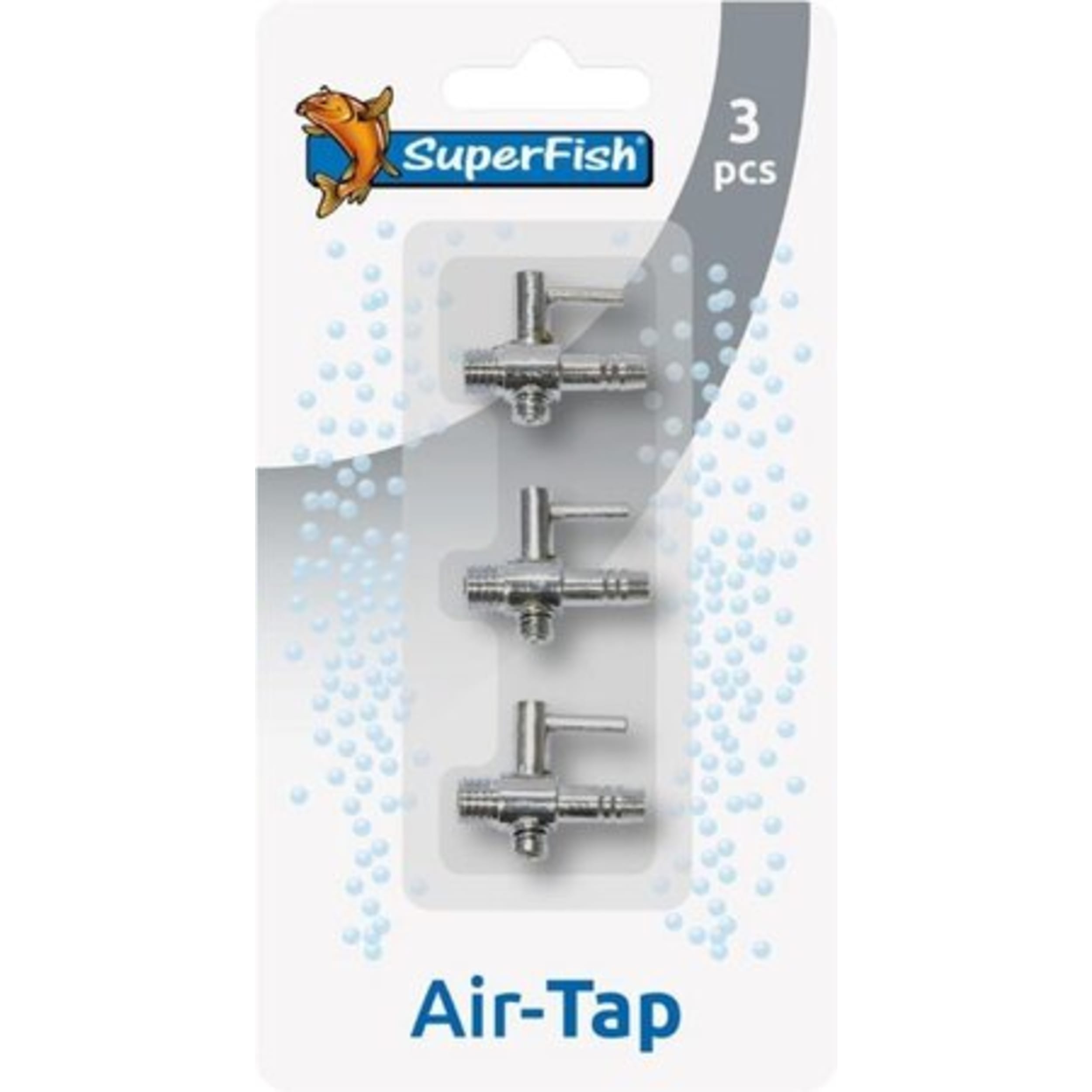 Stainless steel Faucet 1 Way Blist- 3 St.
