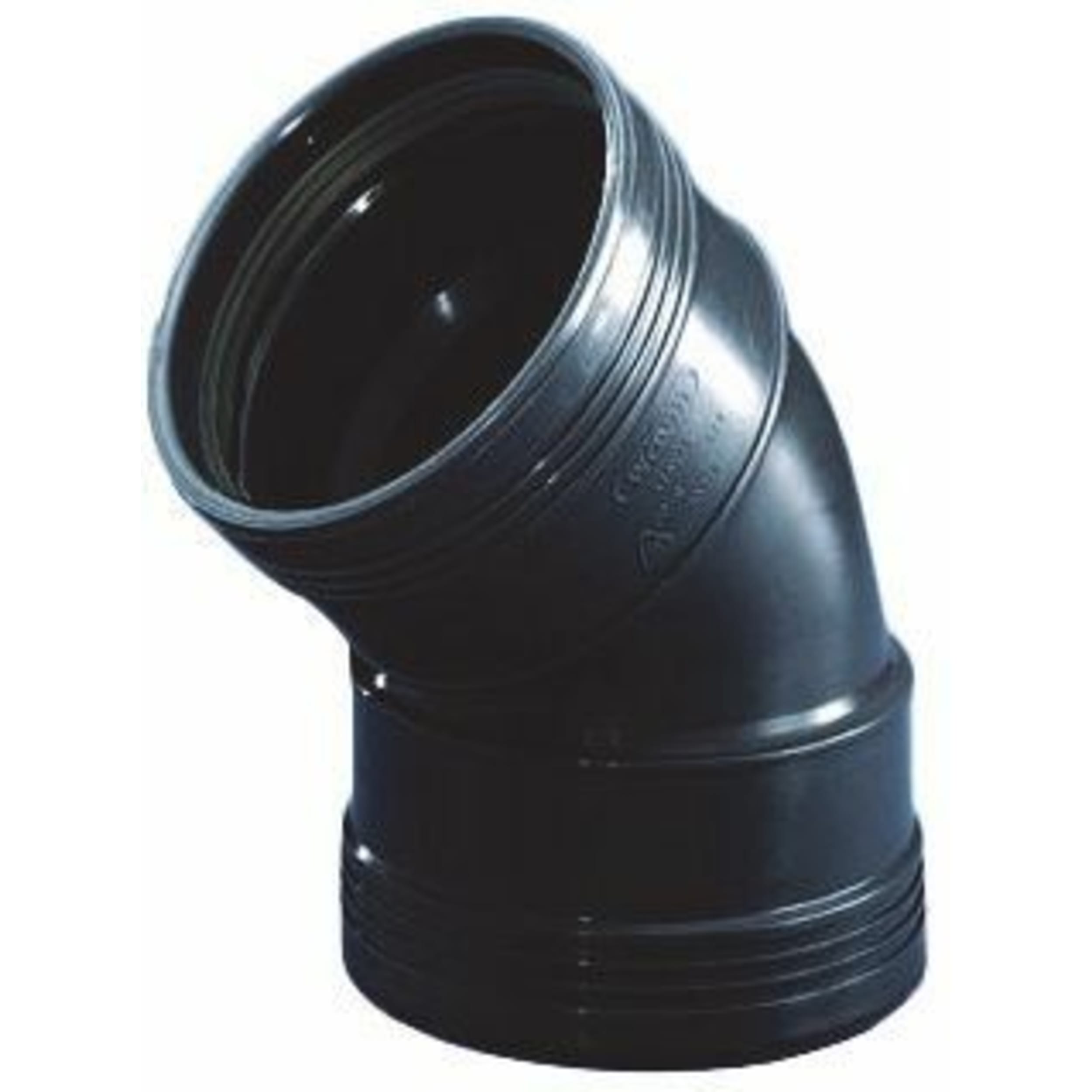 Bend 45 ° 2 x cuff black 50mm Lighting, Ammunition, Grenade, Weapon