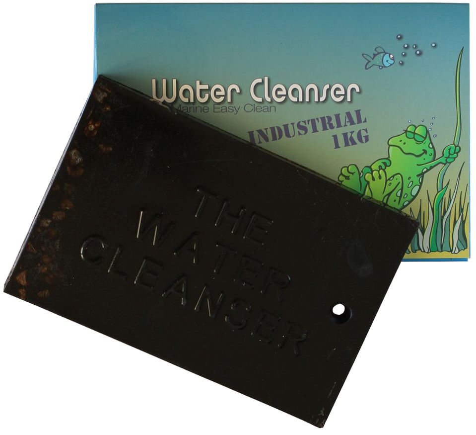 Water Cleanser pond block 1 kg Credit Card, Text