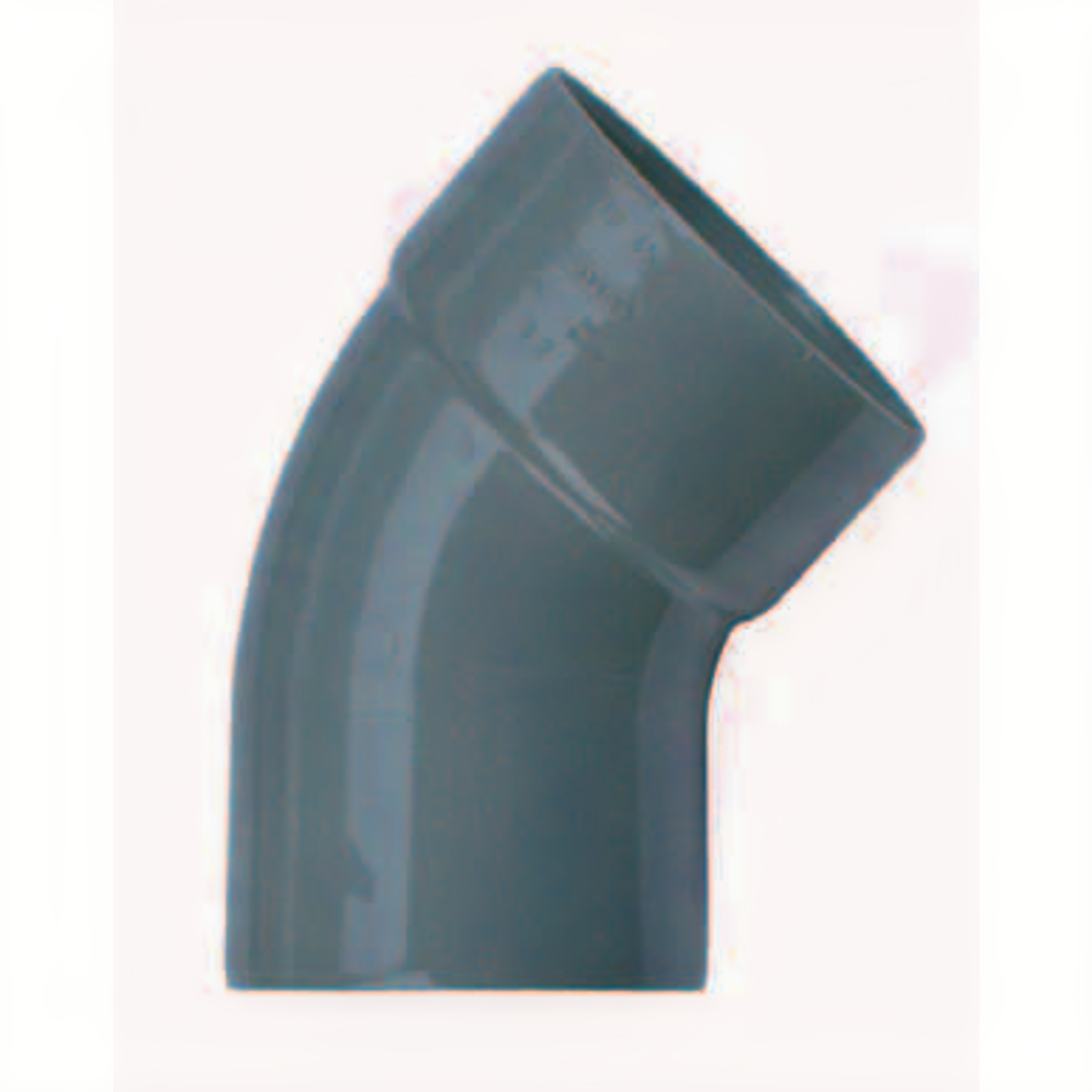PVC elbow 45° sleeve x spigot 160mm