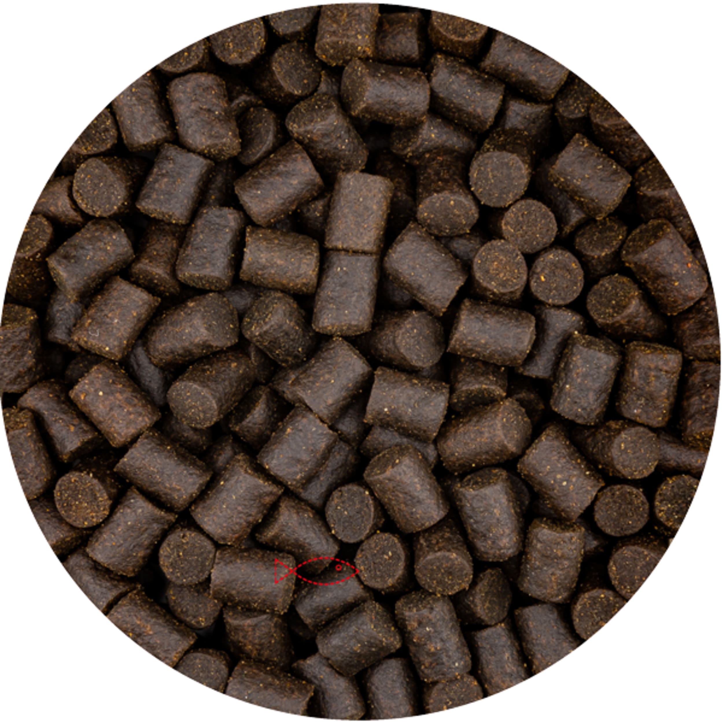 Sturgeon food 8mm (15 kilos of bag)