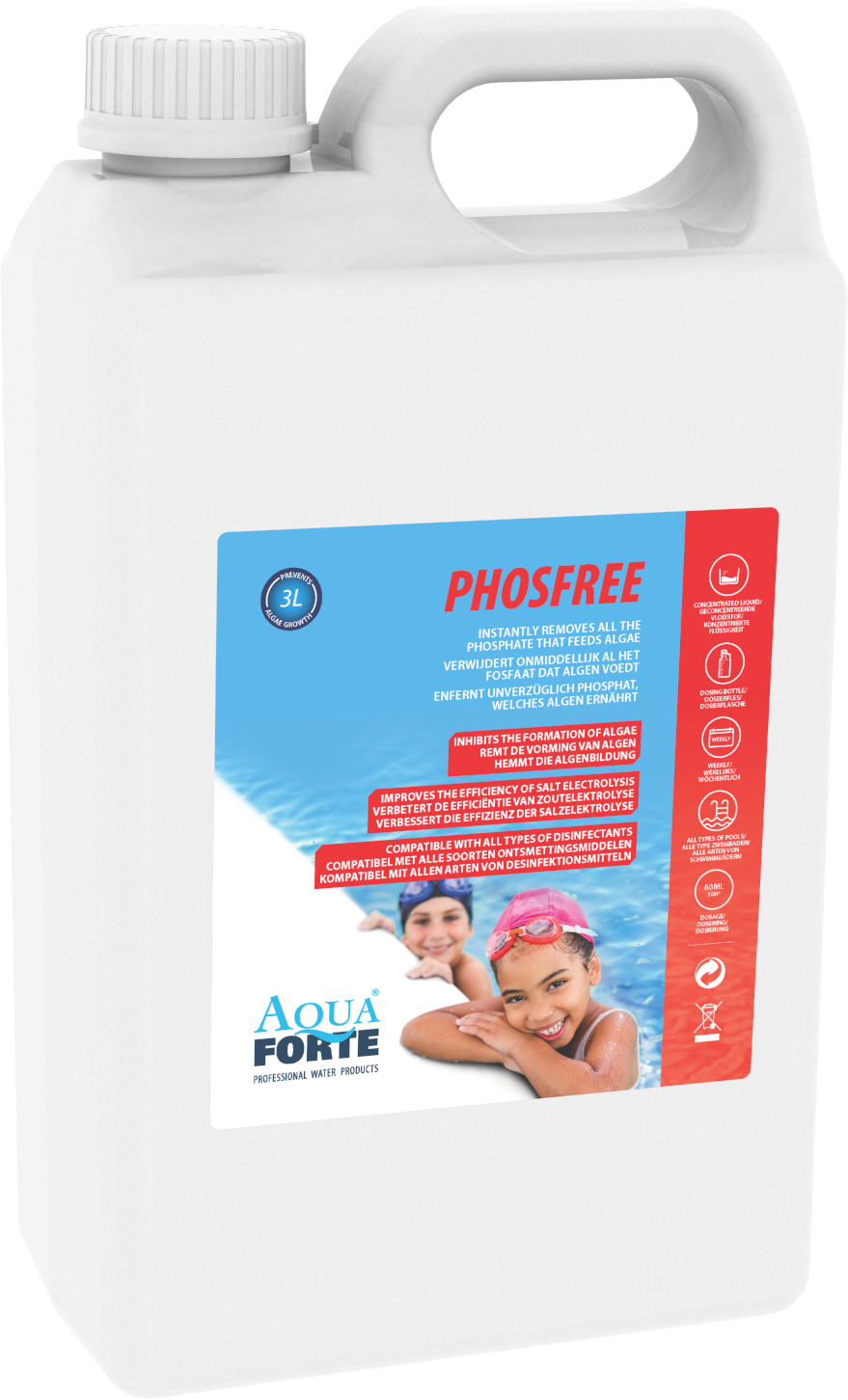 Liquid phosfree - 3 liters Bottle, Person, Face, Head