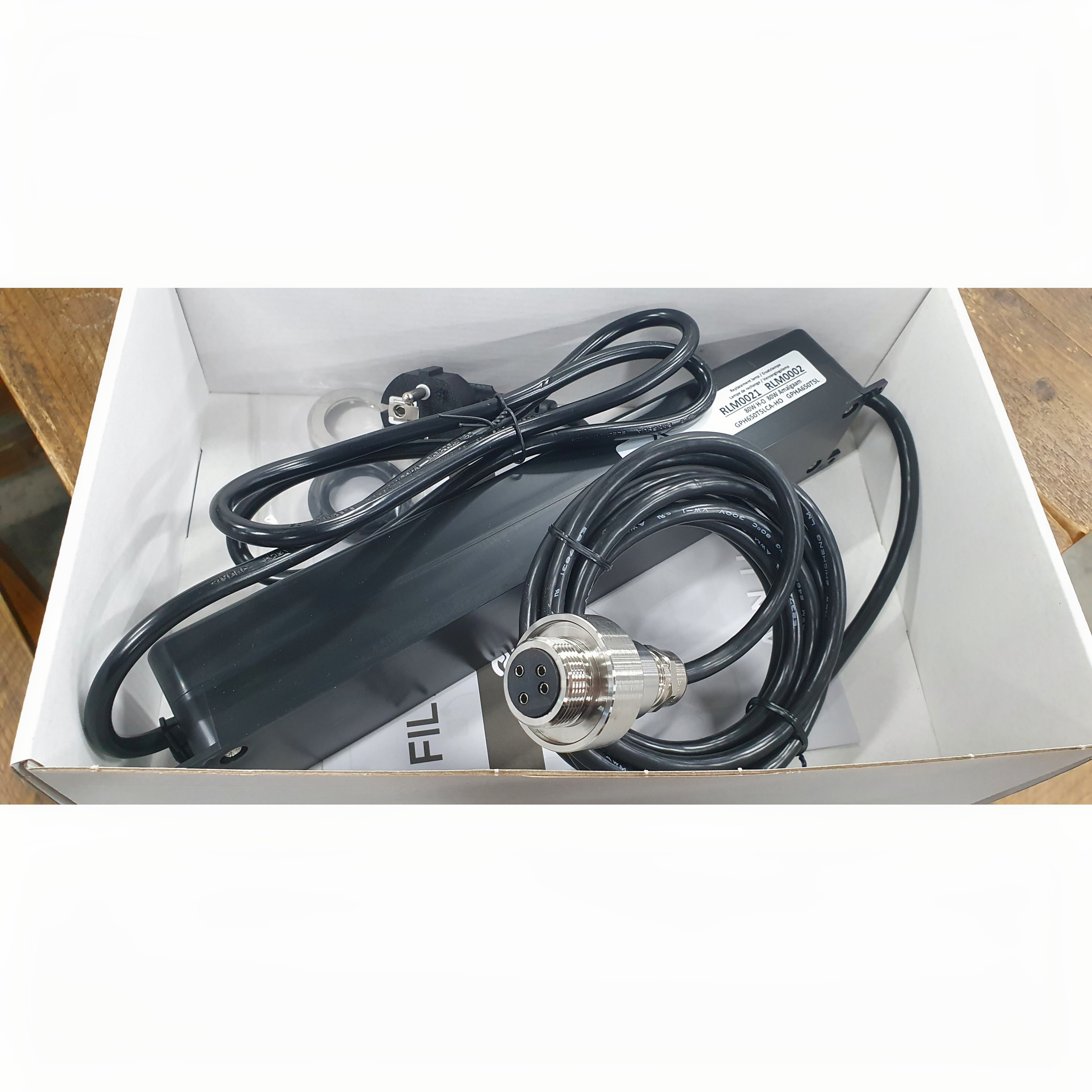 UV-C module stainless steel 80W Amalgam Adapter, Electronics, Plug