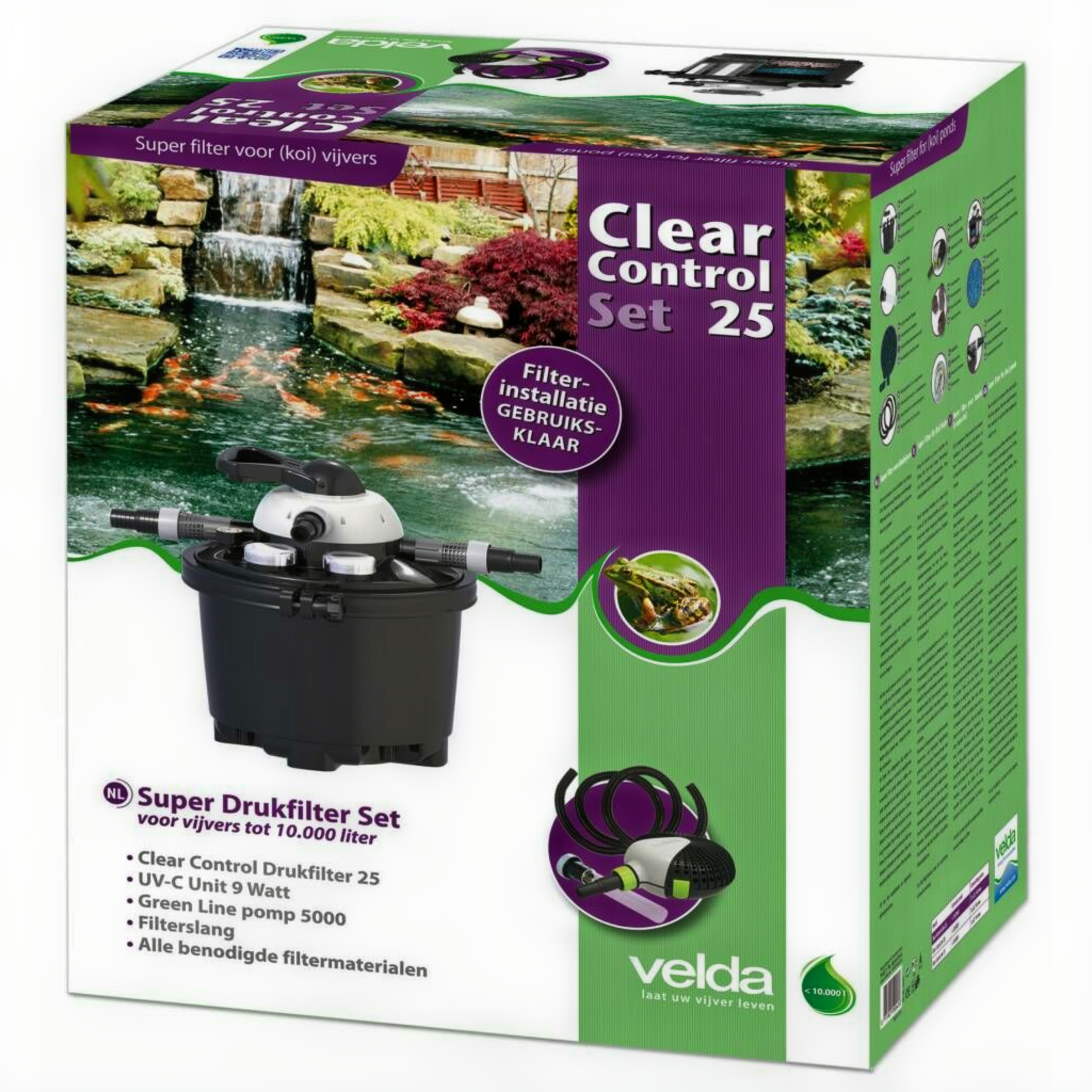 Clear Control 25 Set - Pond filter set Advertisement, Poster, Water