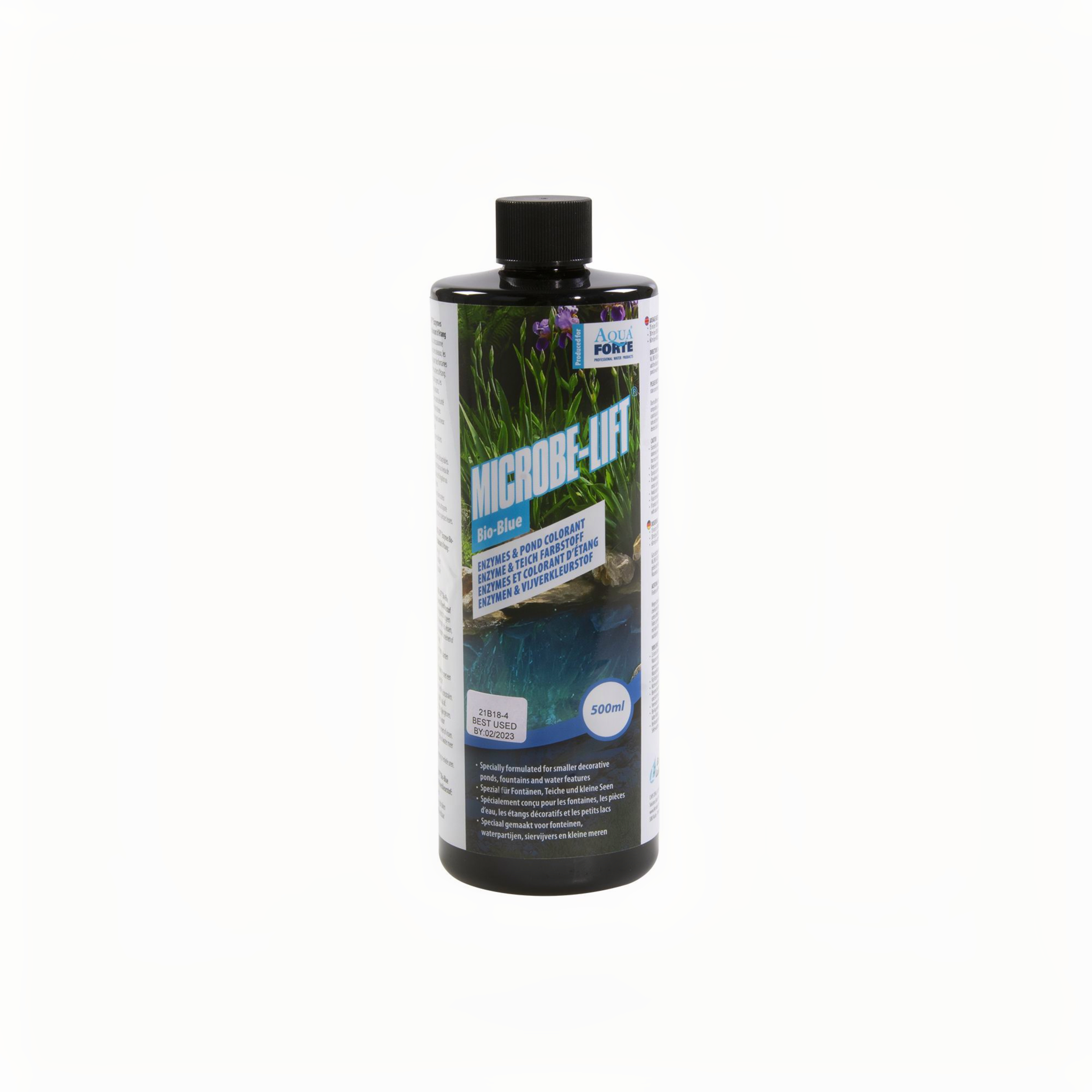 Bio Blue Enzymes & Pond Colorant - 500 ml Bottle, Herbal, Herbs, Plant