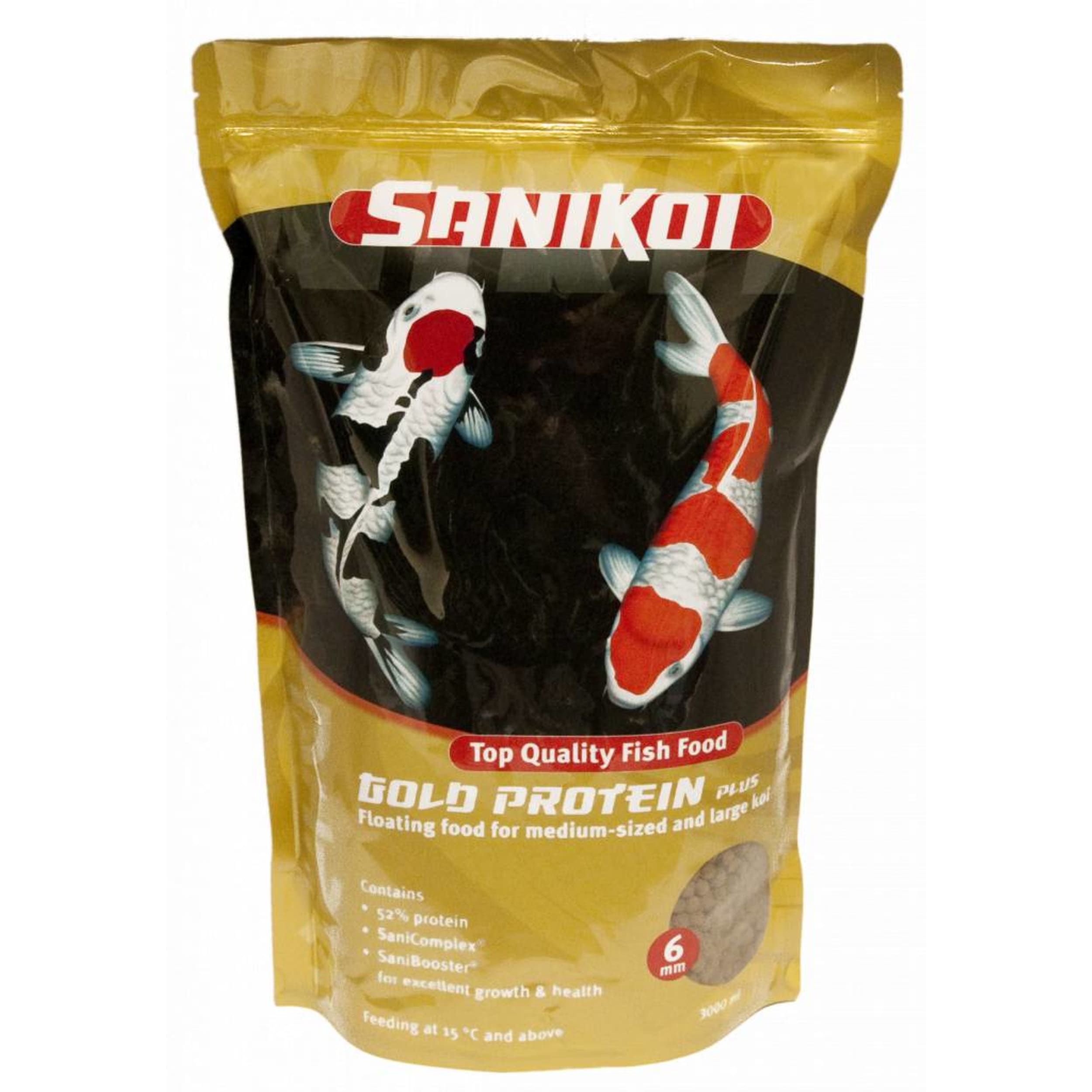 Gold Protein Plus 6mm (3 liters) Animal, Fish, Sea Life