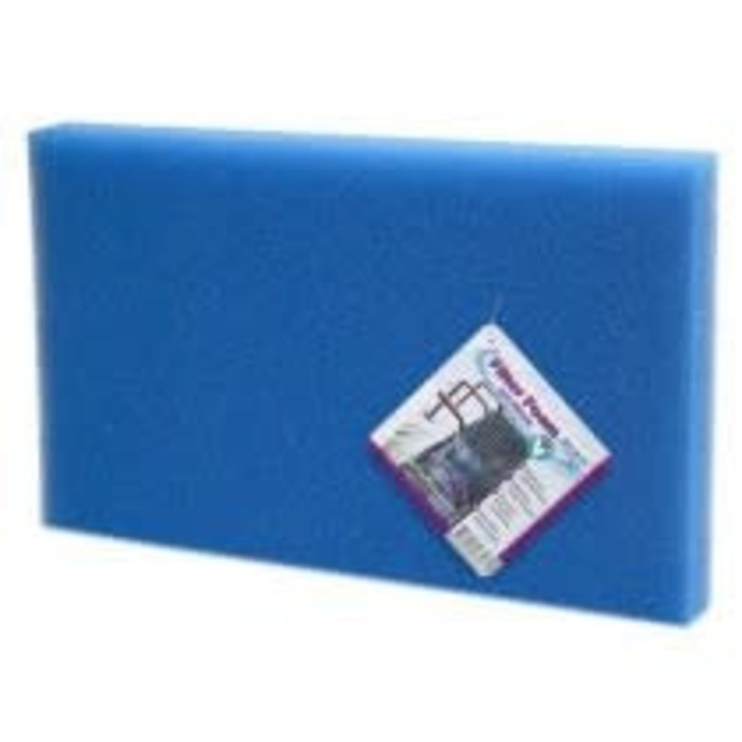 Filter foam 100 x 50 x 2 cm blue - Medium