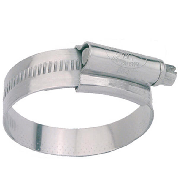 Stainless steel hose clamp 60 x 80 mm (12 mm)